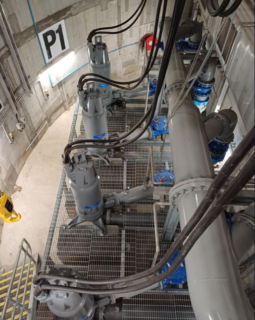 Mairangi Bay pump station interior